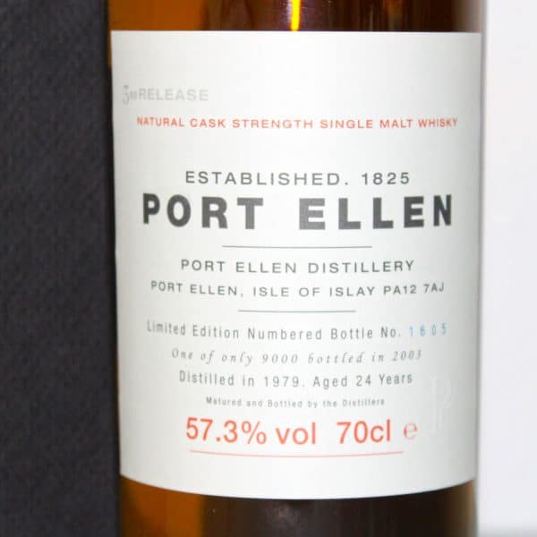 Port Ellen 1979 24 Years 3rd release label