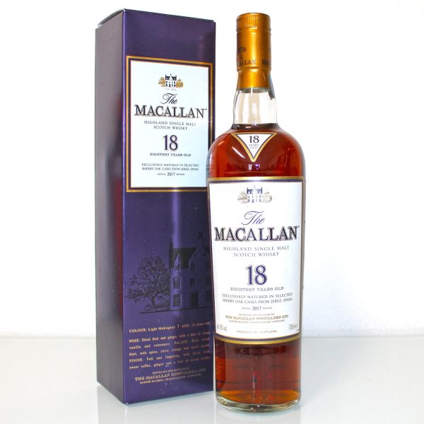 Macallan Annual 2017 Release 18 Years