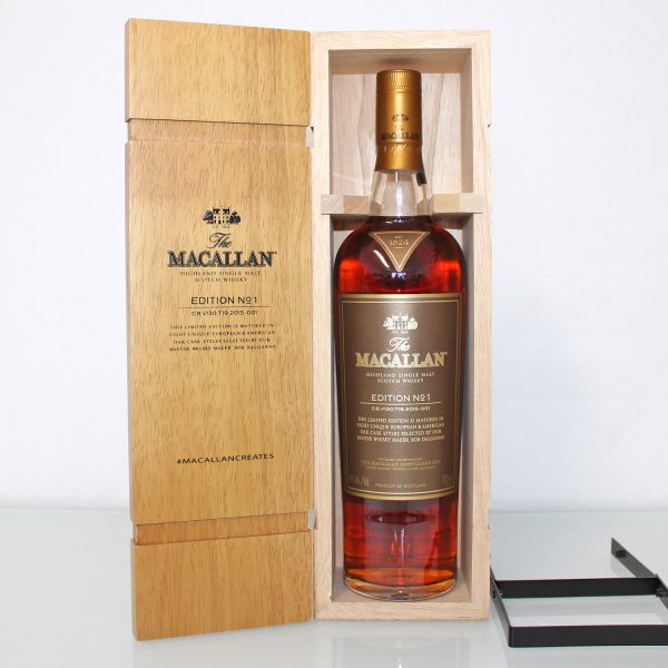 Macallan Edition No 1 Wooden Box
