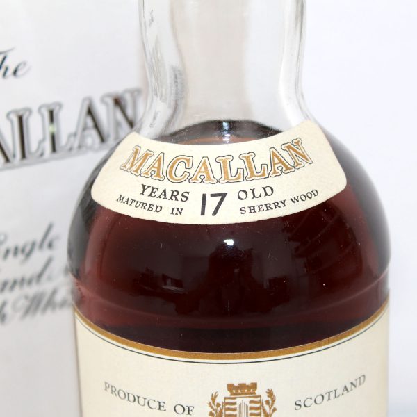 Macallan 1965 17 Years neck label