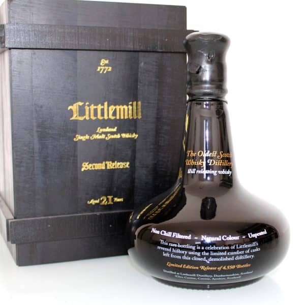 Littlemill 21 Year Old Second Release Back