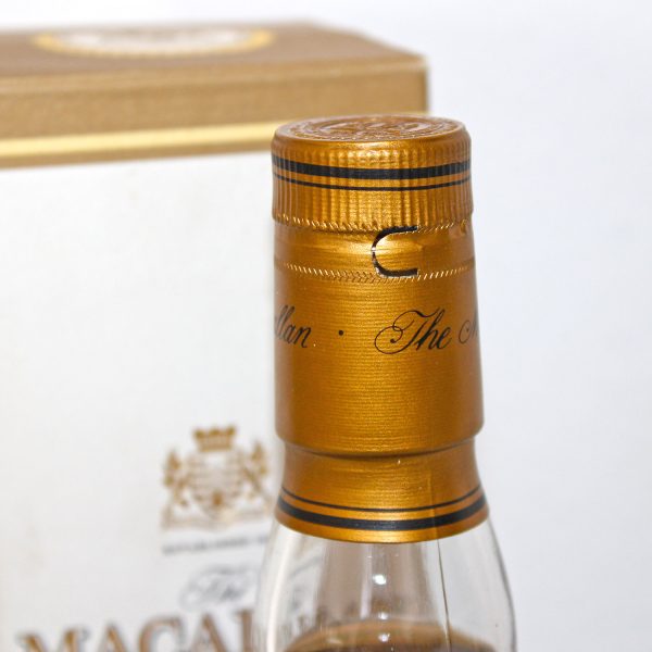 Macallan 12 Year Old Bot 1990s capsule side