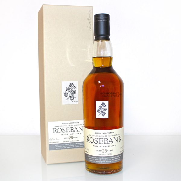 Rosebank 1981 25 Year Old 2007 Release front box