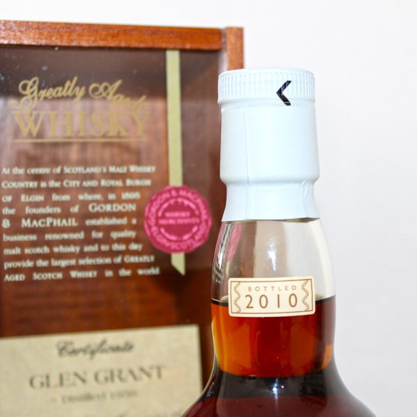 Glen Grant 1956 Bot. 2010 Nack Label