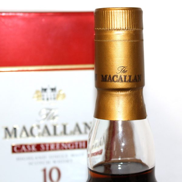 Macallan Cask Strength 10 Year Old 1 Litre Capsule