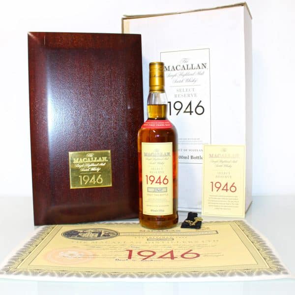 Macallan 1946 Select Reserve 52 Year Old Certificate 2