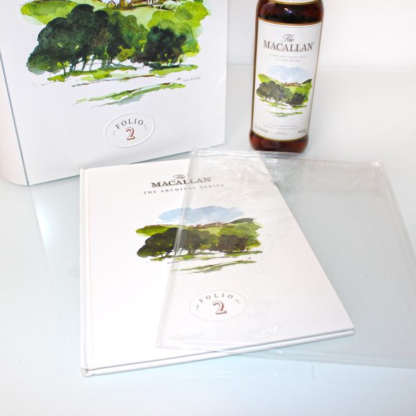 Macallan Archival Series Folio 2 Whisky book cover