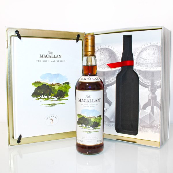 Macallan Archival Series Folio 2 Whisky open box