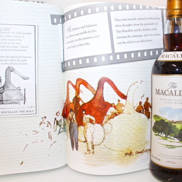 Macallan Archival Series Folio 2 Whisky painting