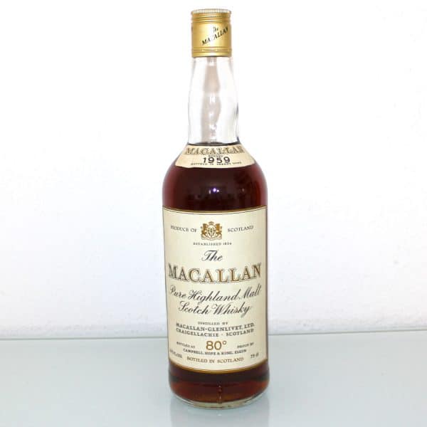 Macallan 1959 80 proof Whisky