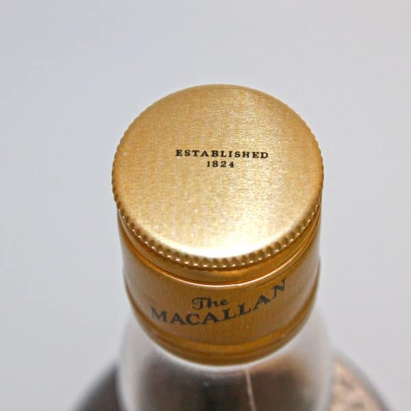 Macallan 1959 80 proof Whisky capsule top