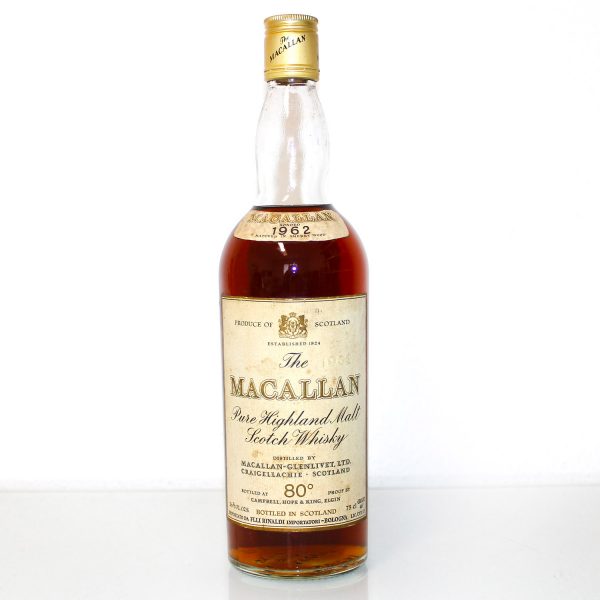Macallan 1962 80 proof Whisky