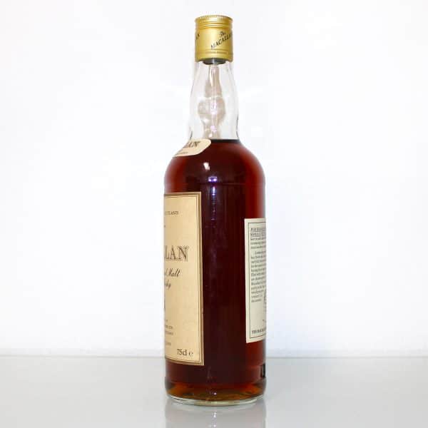 Macallan 1966 18 Year Old Whisky l side