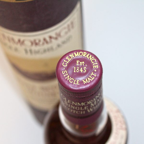 Glenmorangie 1974 Single Malt Scotch Whisky capsule top