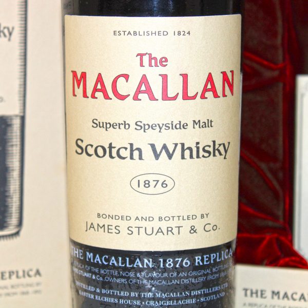 Macallan 1876 Replica label box
