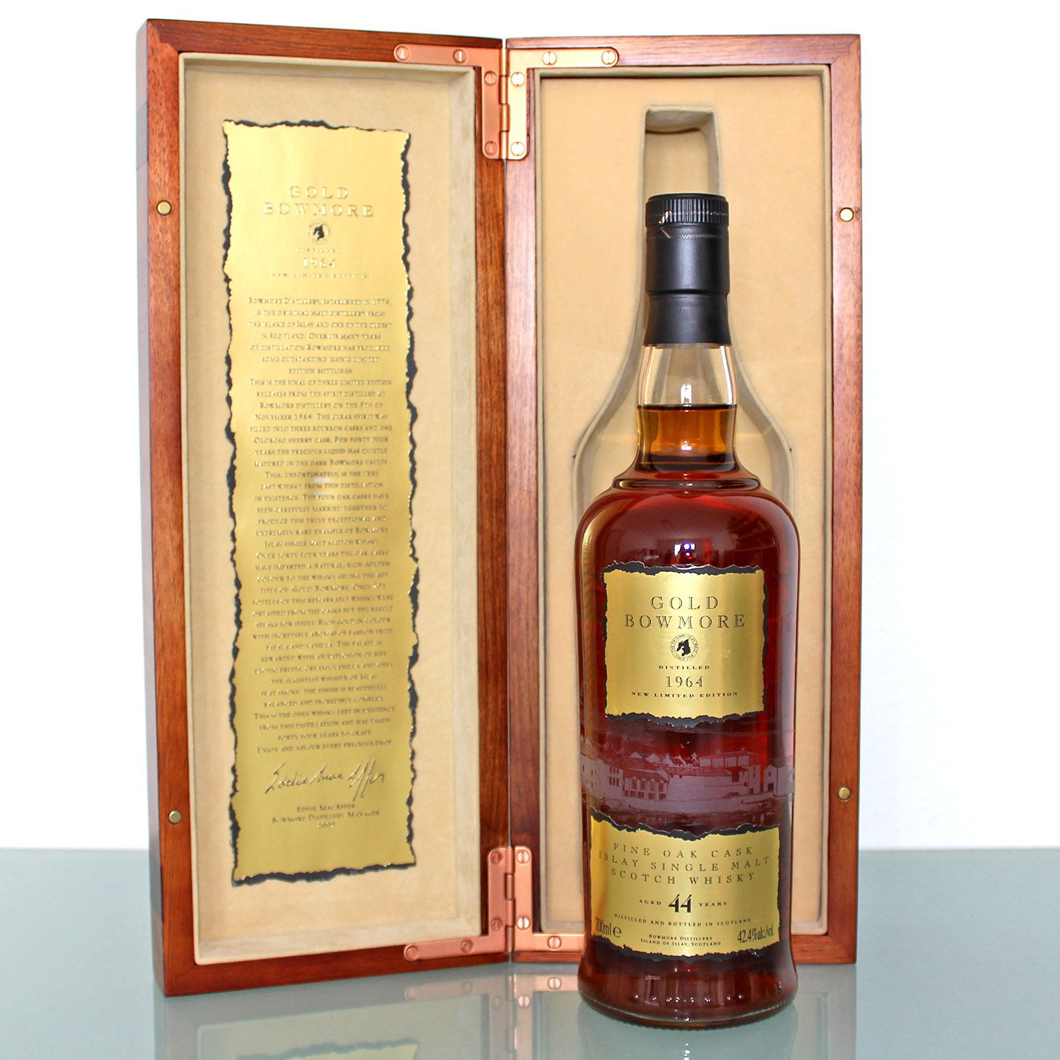 Gold Bowmore 1964 44 Years The Trilogy Box 1