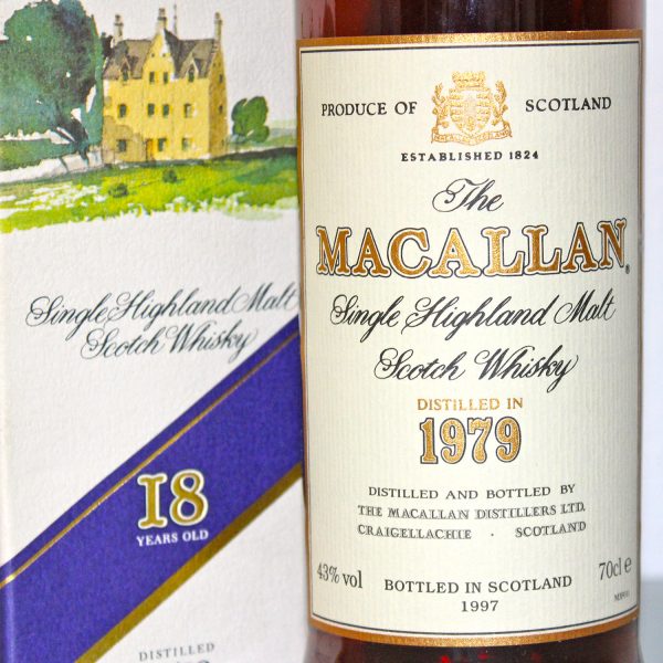 Macallan 1979 18 Years Old label