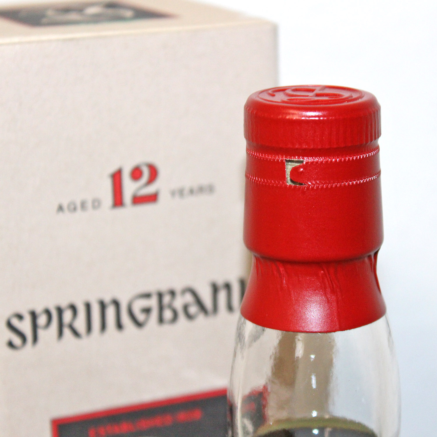 Springbank 12 Years Old 100 Proof capsule