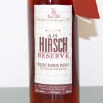 A.H. Hirsch Reserve 1974 16 Years Old label