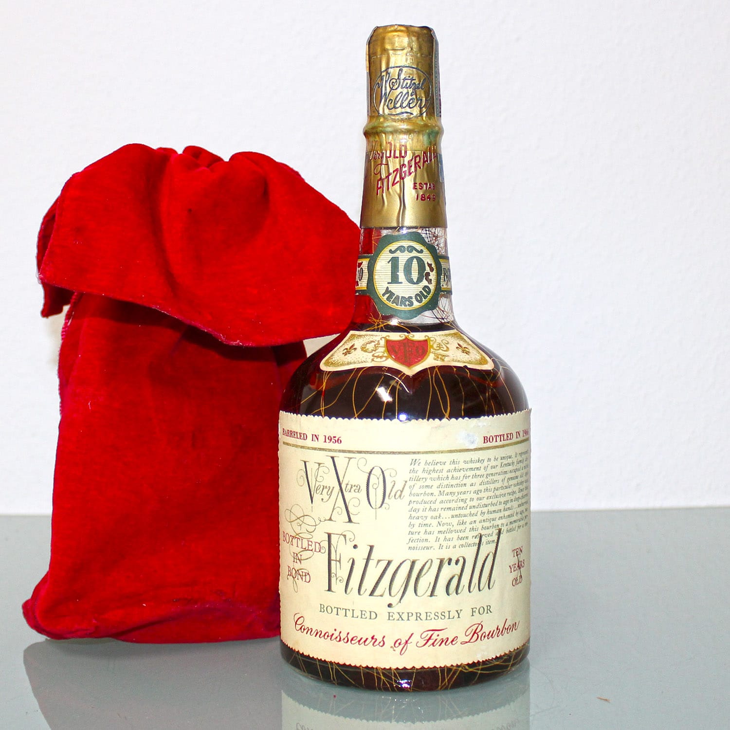 Very Xtra Old Fitzgerald 1956 10 Years Old