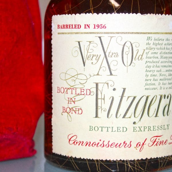 Very Xtra Old Fitzgerald 1956 10 Years Old label