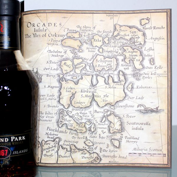 Highland Park 1967 Whisky Map
