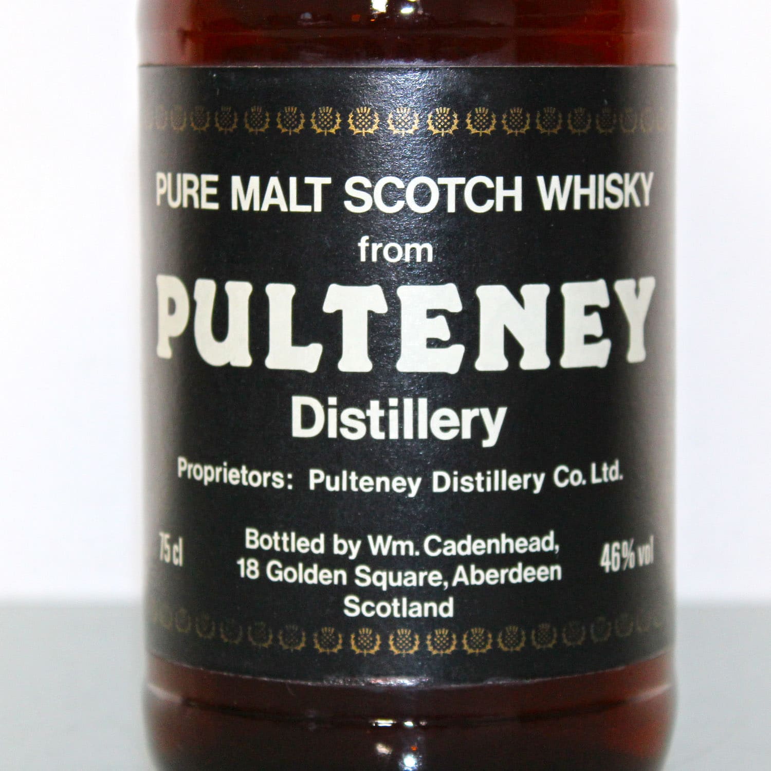 Pulteney 1967 17 Years Old Cadenhead Label