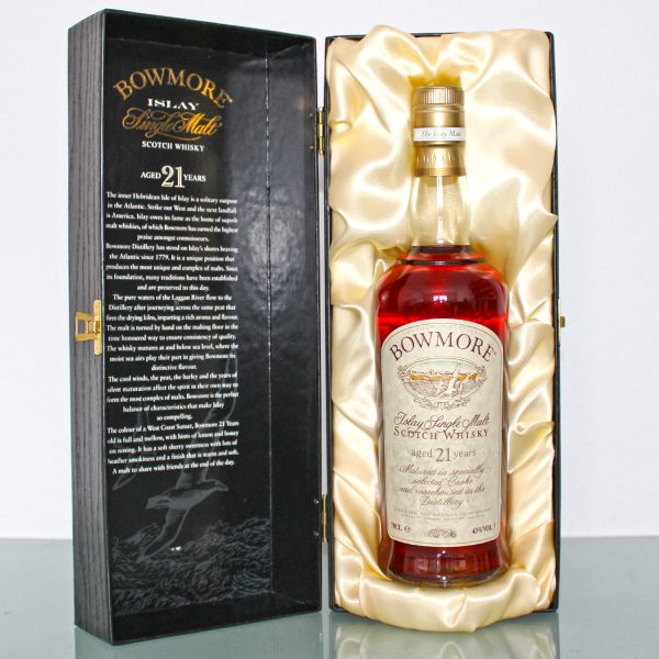 Bowmore 21 Years Pre 2007 Single Malt Scotch Whisky Box