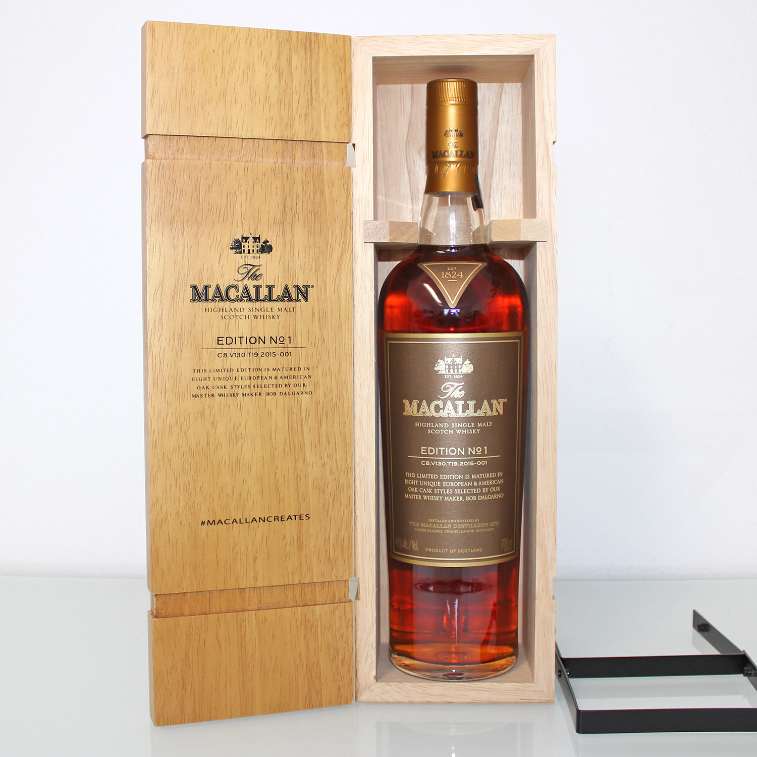 Macallan Edition No 1 Wooden Box