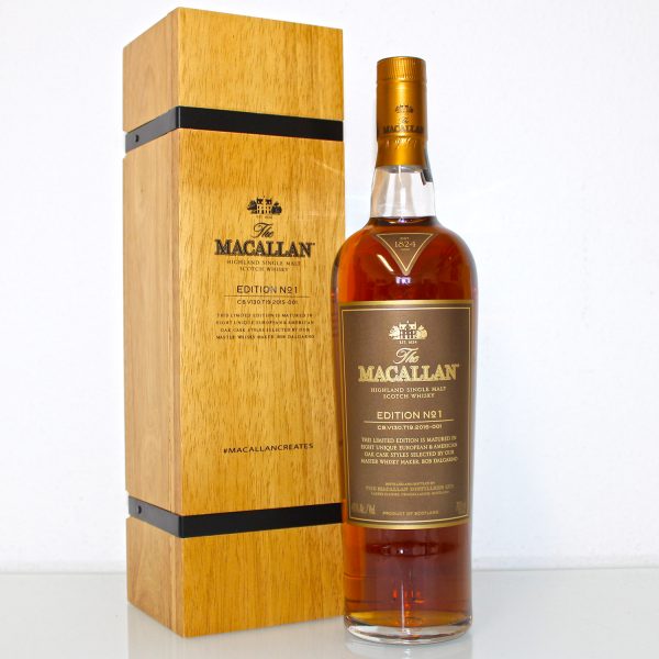 Macallan Edition No 1 in Wooden Box