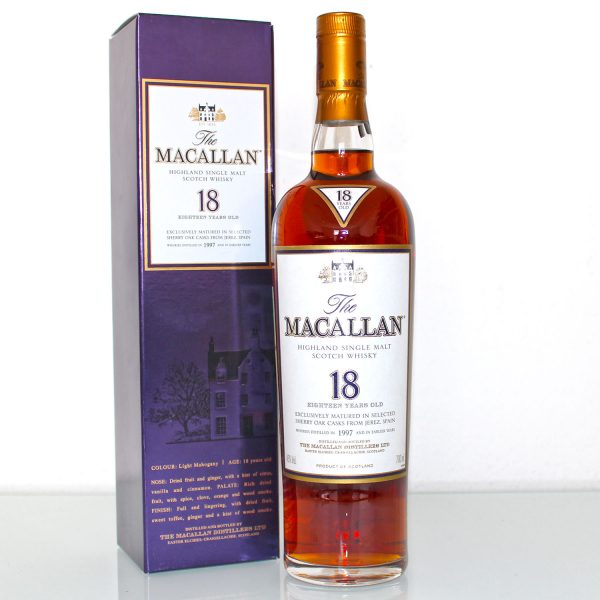 Macallan 1997 18 Years Old Sherry Oak