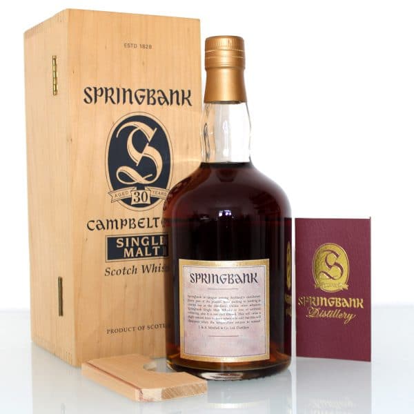 Springbank 30 Year Old 1990s back