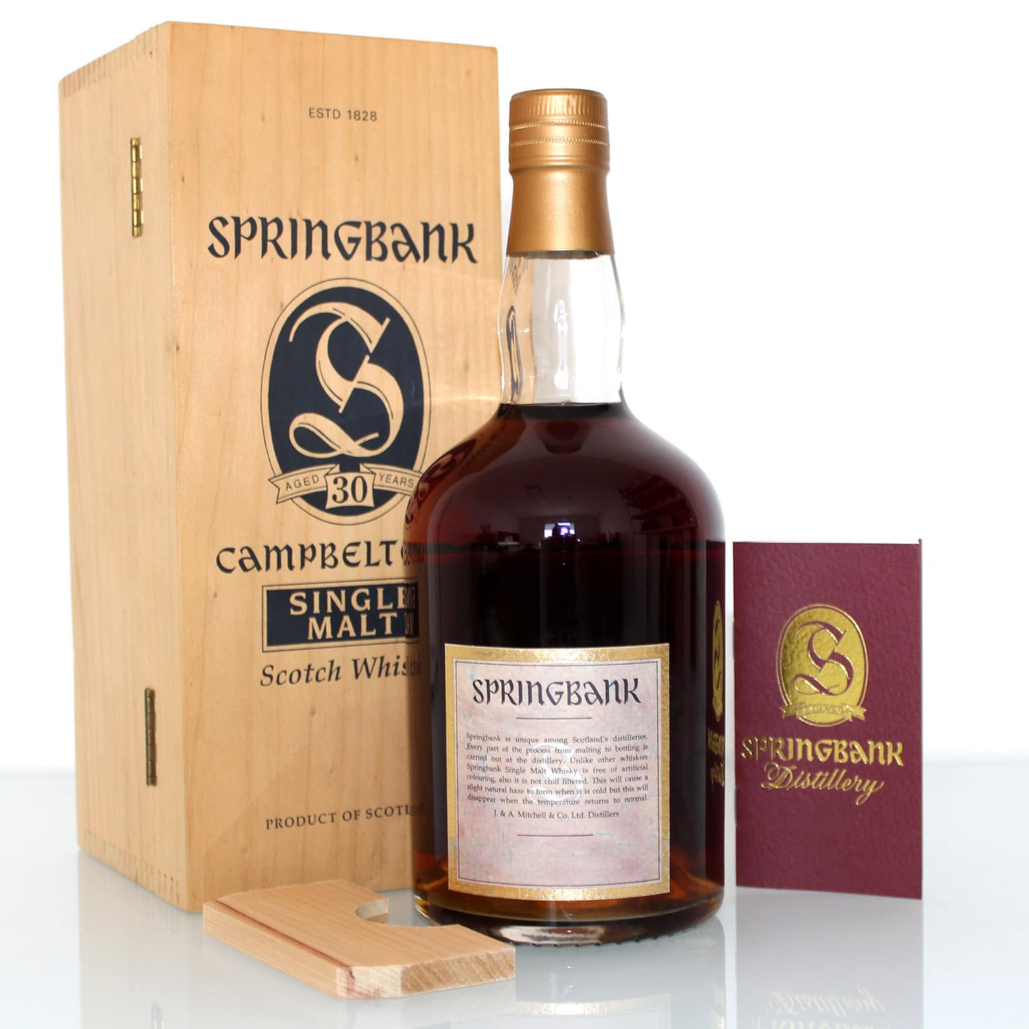 Springbank 30 Year Old 1990s back