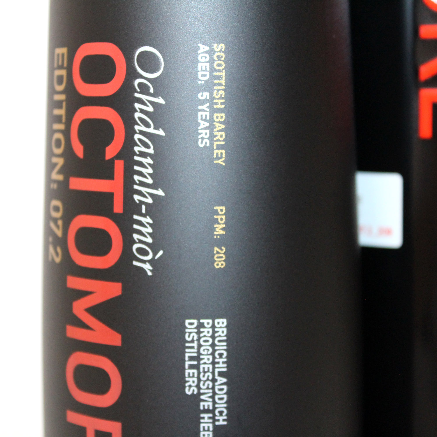 Bruichladdich Octomore 07.2 Travel Retail Exclusive 208 PPM