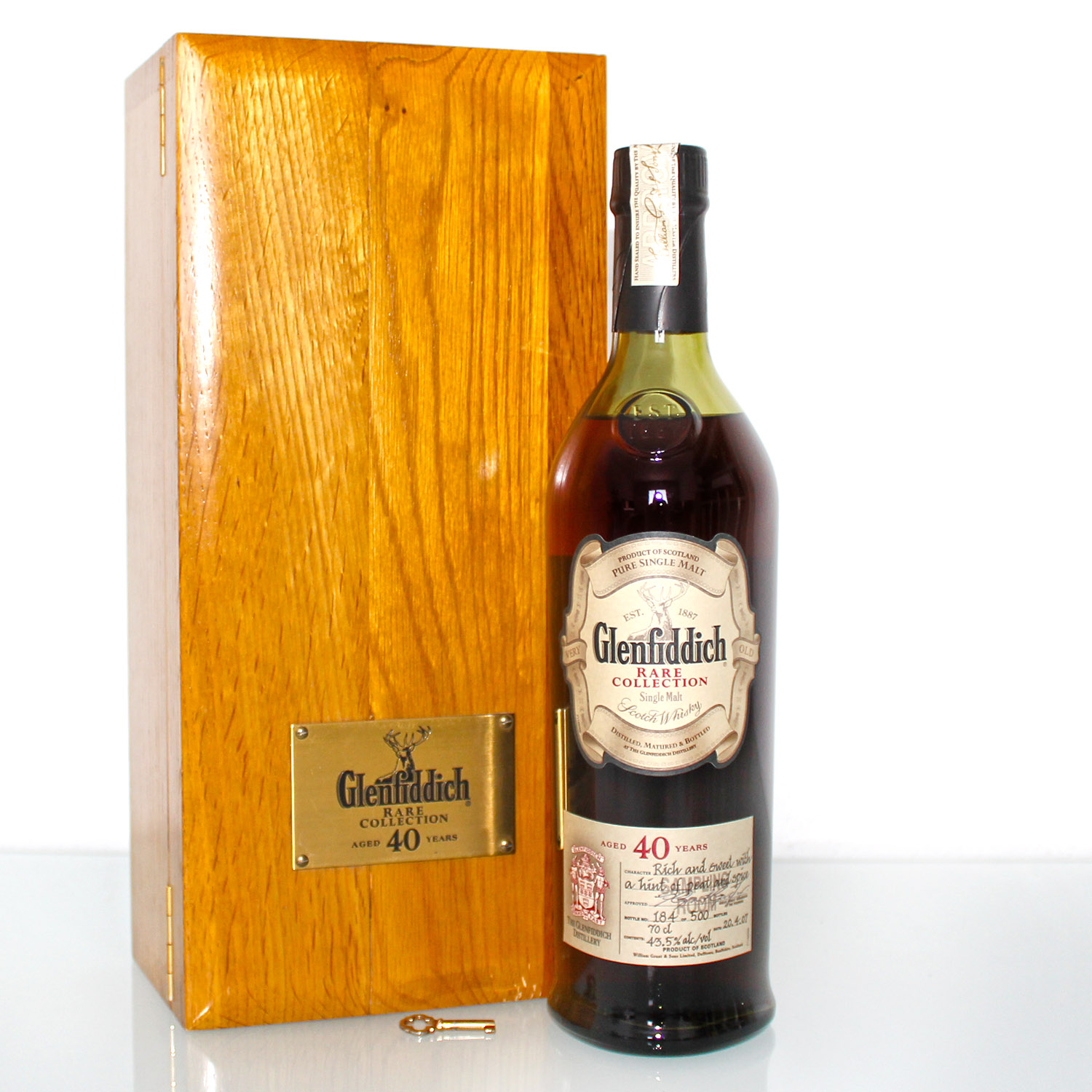 Glenfiddich 40 Year Old Rare Collection Release 2007