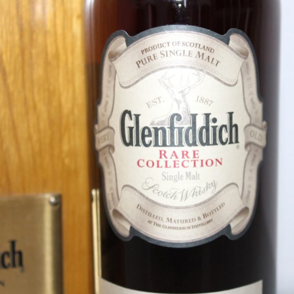 Glenfiddich 40 Year Old Rare Collection Release 2007 label