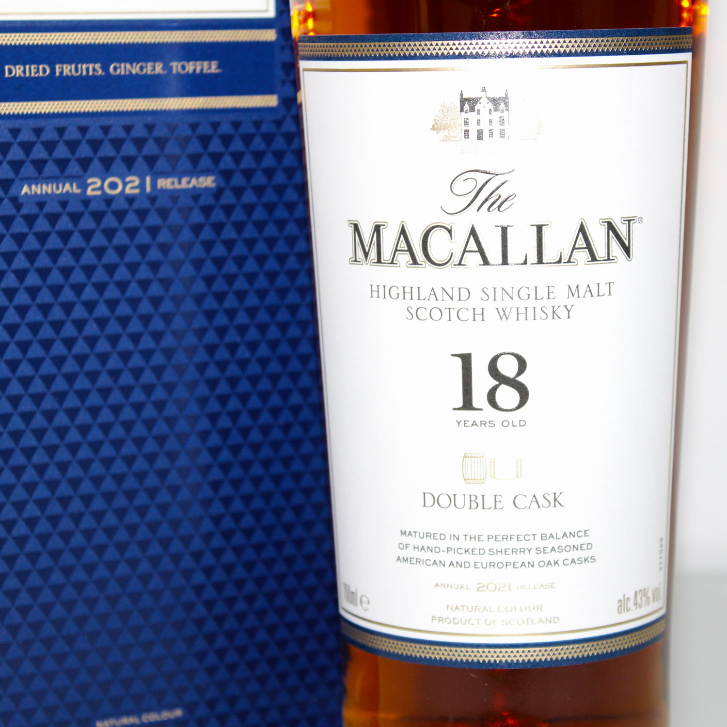 Macallan Annual 2021 Release 18 Years Label