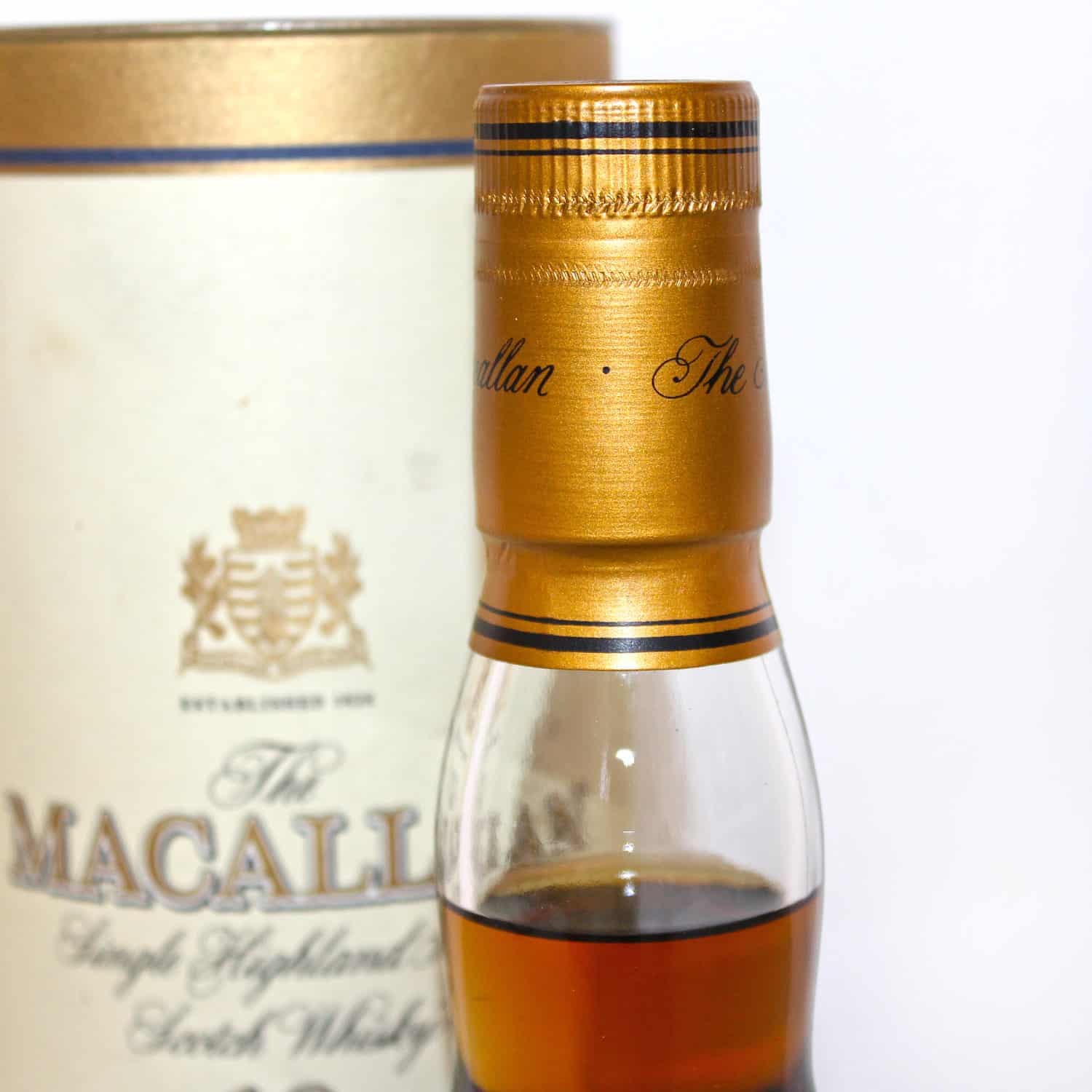 Macallan 1984 18 Year Old capsule