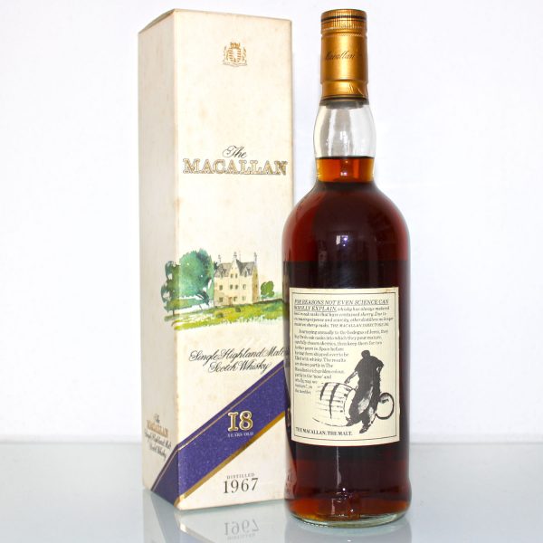Macallan 1967 18 Years Old back