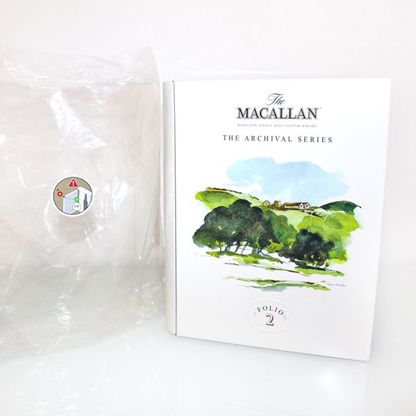 Macallan Archival Series Folio 2 Whisky plastic foil