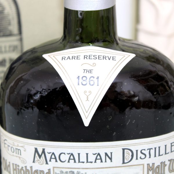 Macallan 1861 Replica neck label
