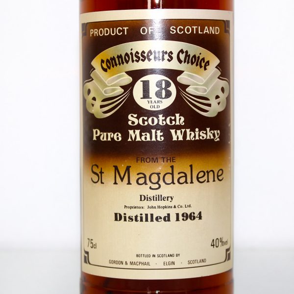 St Magdalene 1964 18 Year Old Connoisseurs Choice label