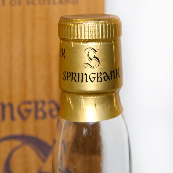 Springbank 30 Year Old Millennium Limited Edition capsule