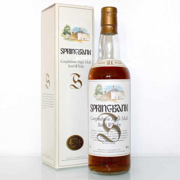 Springbank 21 Year old alte Abfuellung