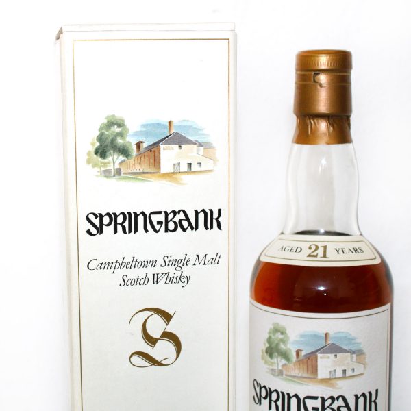 Springbank 21 Year old alte Abfuellung box