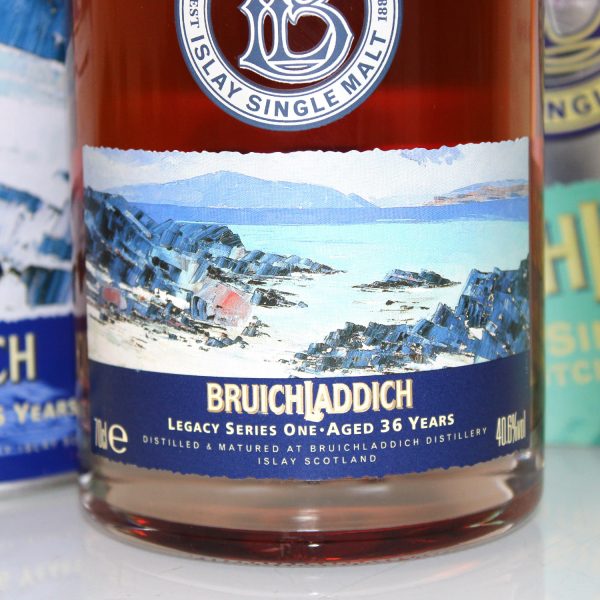 Bruichladdich 1966 36 Year Old Legacy Series label