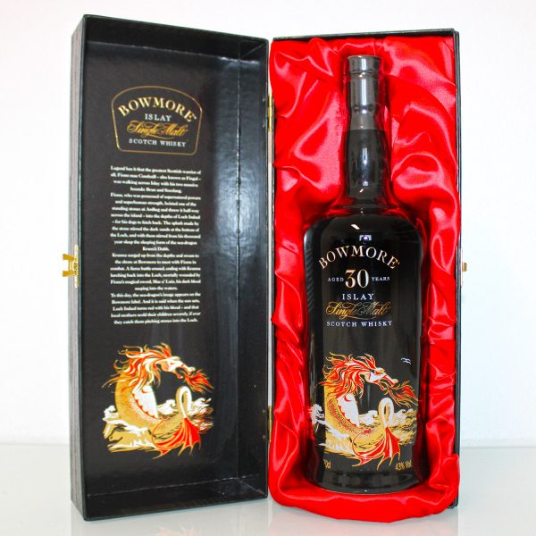 Bowmore 30 Year Old Sea Dragon Whisky box
