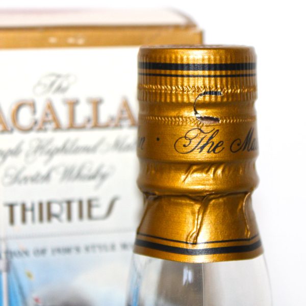 Macallan Travel Decades Series Thirties 1930s capsule