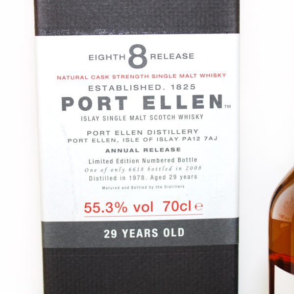 Port Ellen 1978 29 Years 8th release box