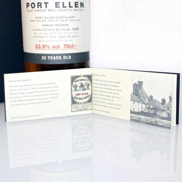 Port Ellen 1979 32 Years 11th release booklet